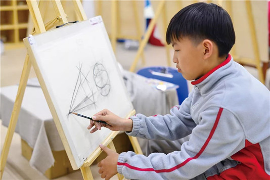 素描社团学生精彩瞬间